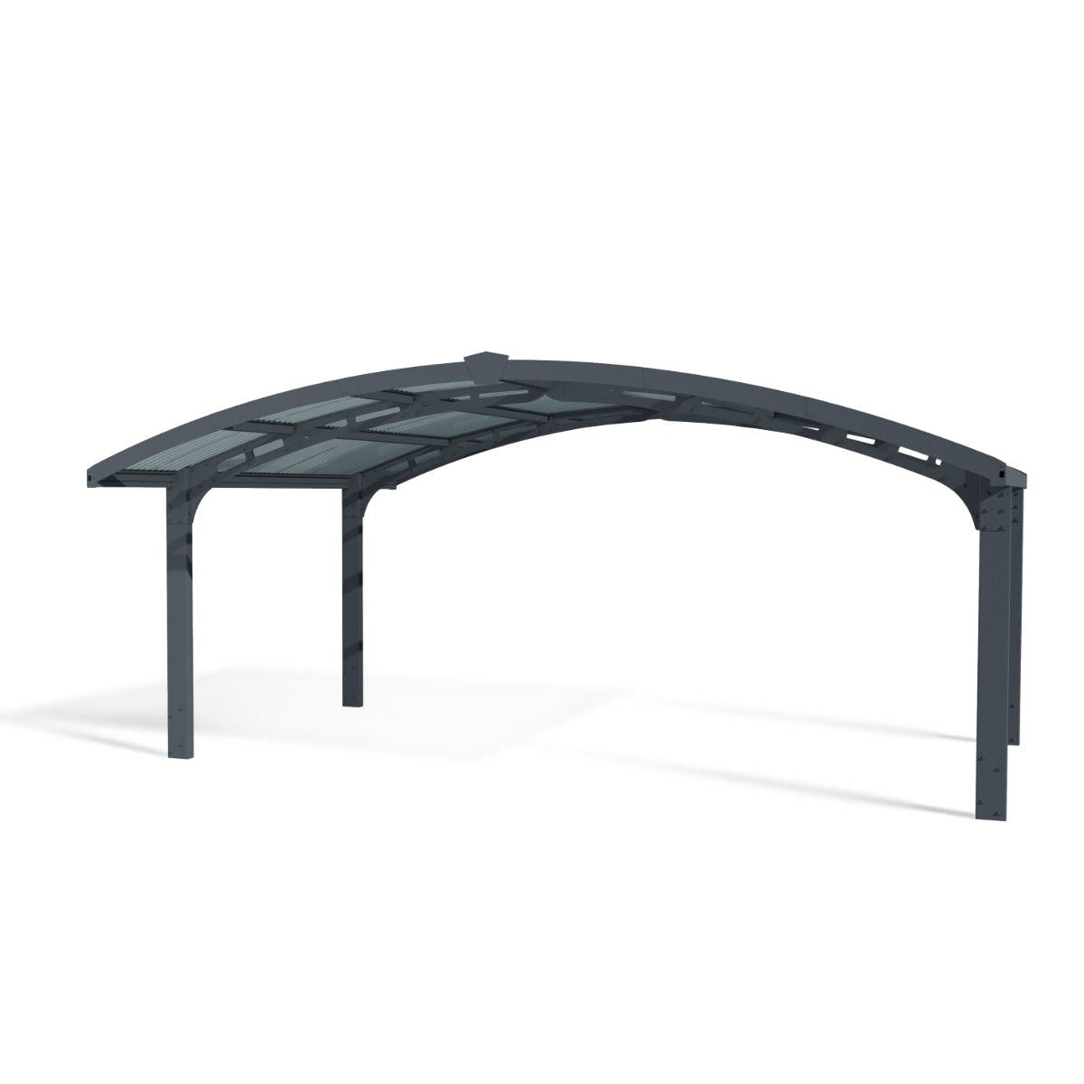 Arizona Wave Aluminum Carport 10 x 16 x 9 ft. | Palram-Canopia-Delightful Yard