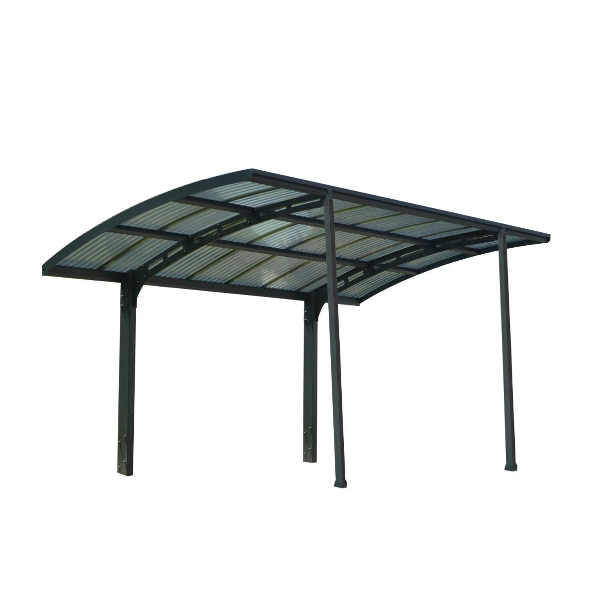 Arizona Wave Aluminum Carport 10 x 16 x 9 ft. | Palram-Canopia-Delightful Yard