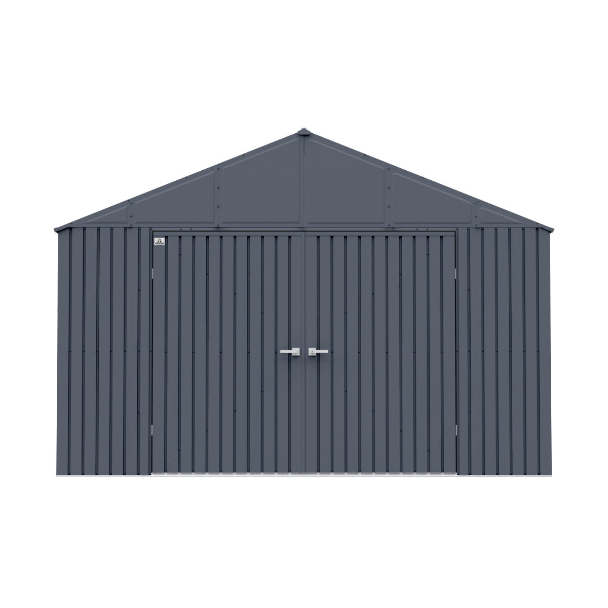 Arrow Elite Steel Storage Shed 12 x 16 ft.-Delightful Yard
