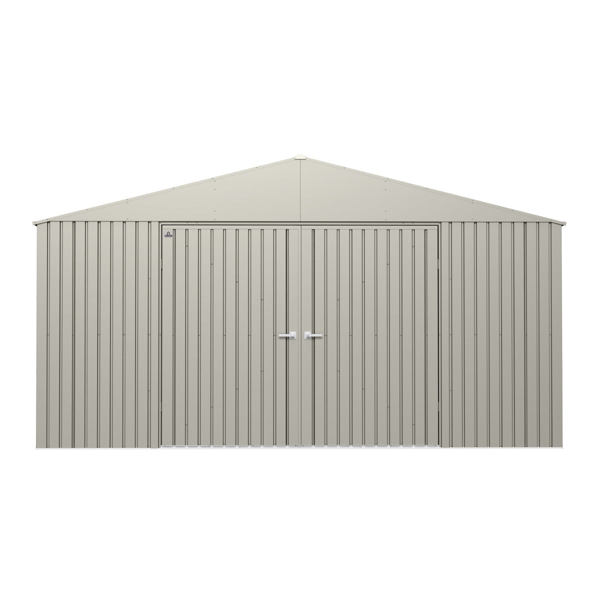 Arrow Elite Steel Storage Shed 14 x 12 ft.-Delightful Yard