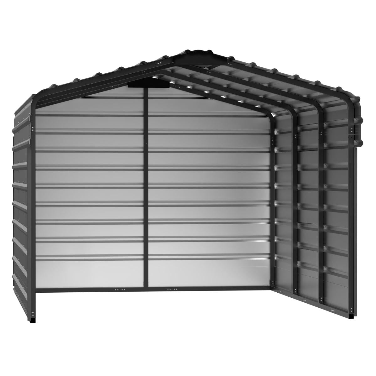 Arrow Steel Carport Canopy 10 x 15 x 7 ft.-Delightful Yard