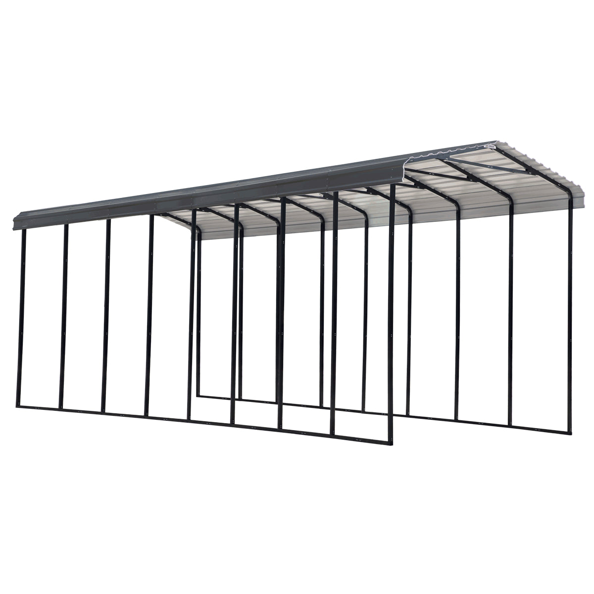 Arrow Steel RV Carport Canopy 14 x 38 x 14 ft.-Delightful Yard