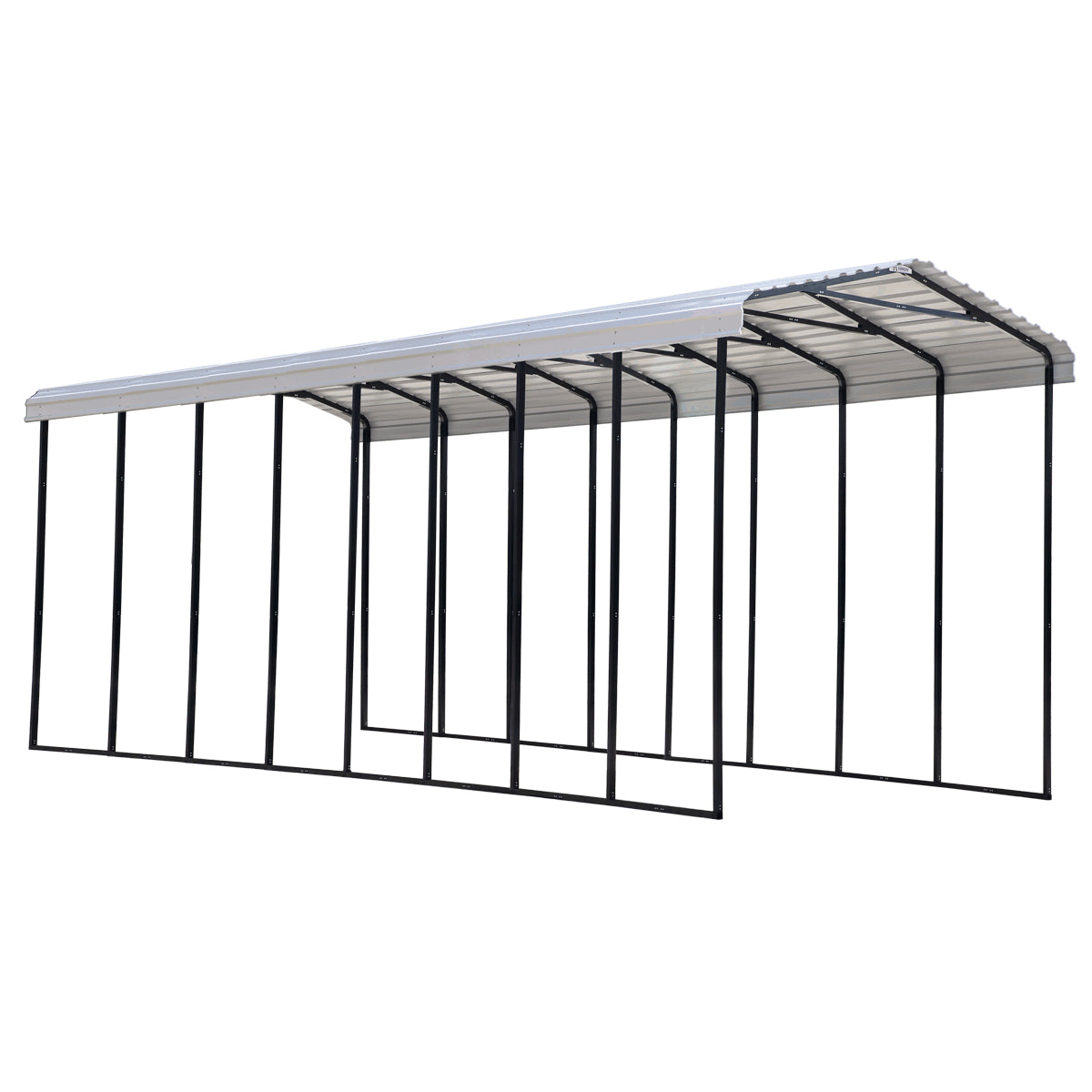 Arrow Steel RV Carport Canopy 14 x 38 x 14 ft.-Delightful Yard