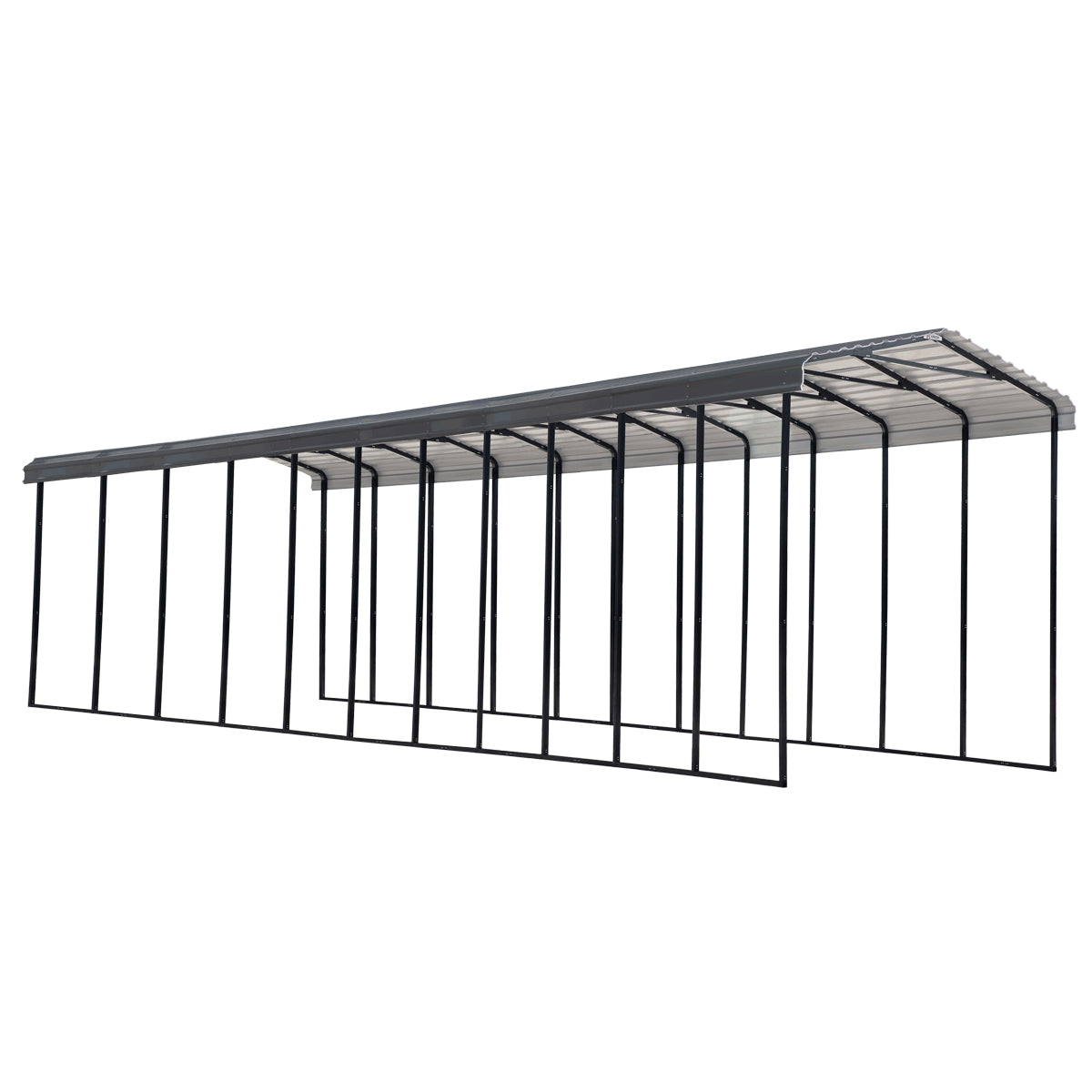 Arrow Steel RV Carport Canopy 14 x 51 x 14 ft.-Delightful Yard