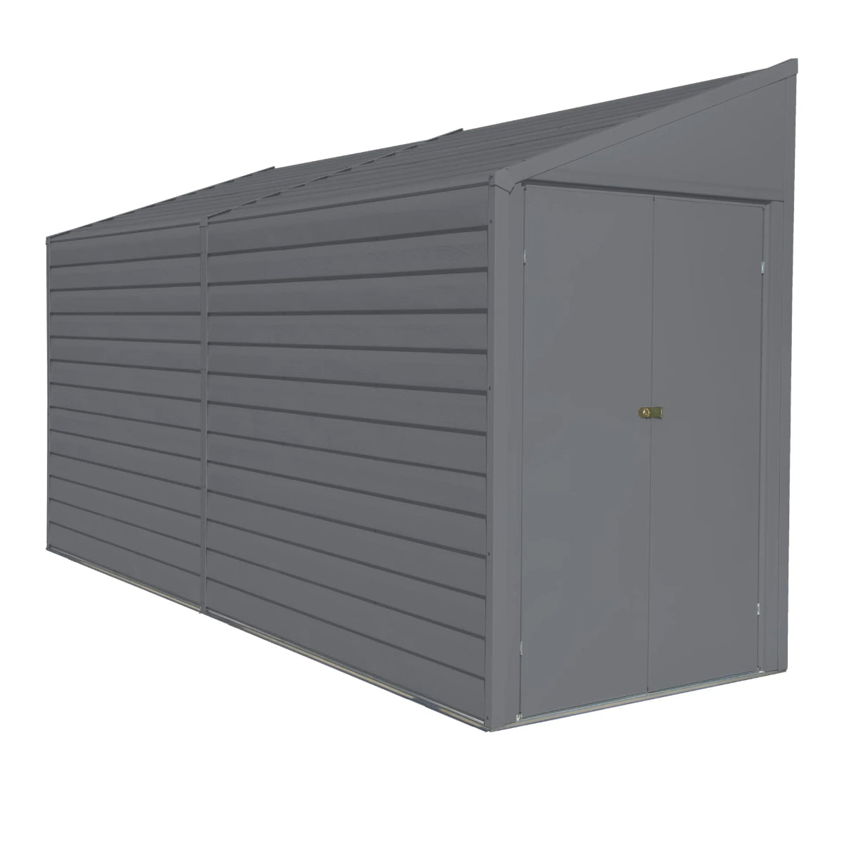Arrow Yardsaver Steel Storage Shed 4 x 10 ft.-Delightful Yard