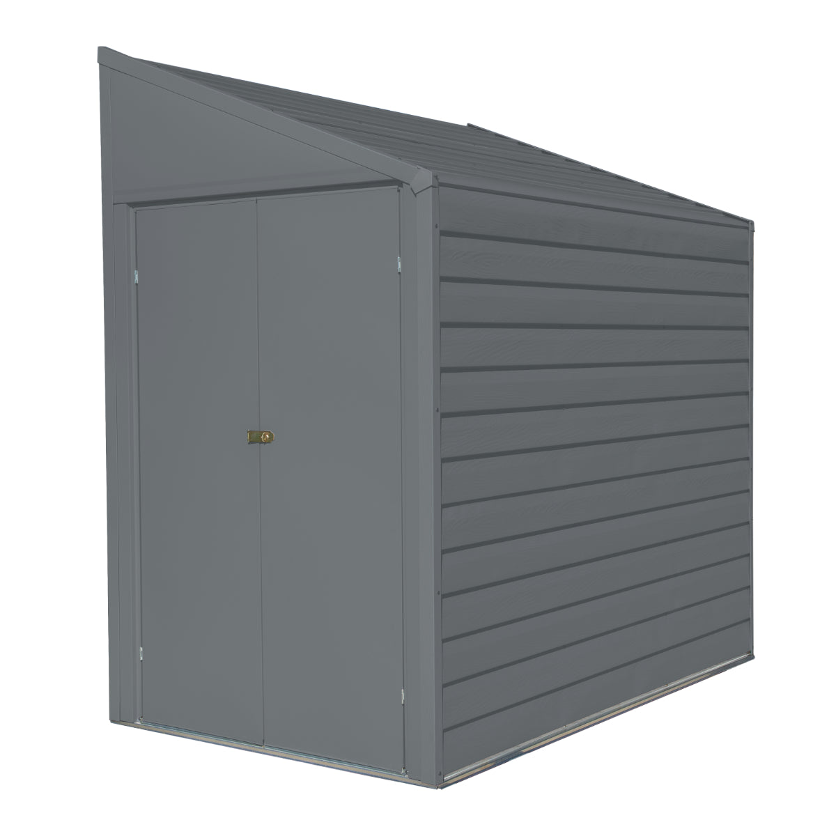 Arrow Yardsaver Steel Storage Shed 4 x 7 ft.-Delightful Yard