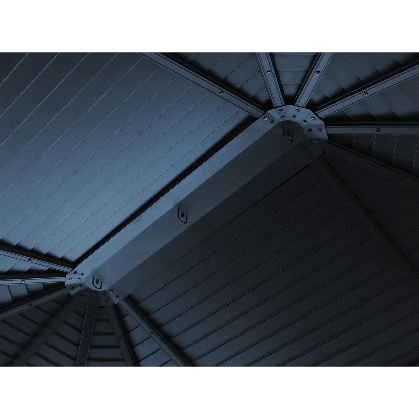Florence Aluminum Solarium Metal Roof 12 x 15 ft. | Gazebo PenGuin-Delightful Yard