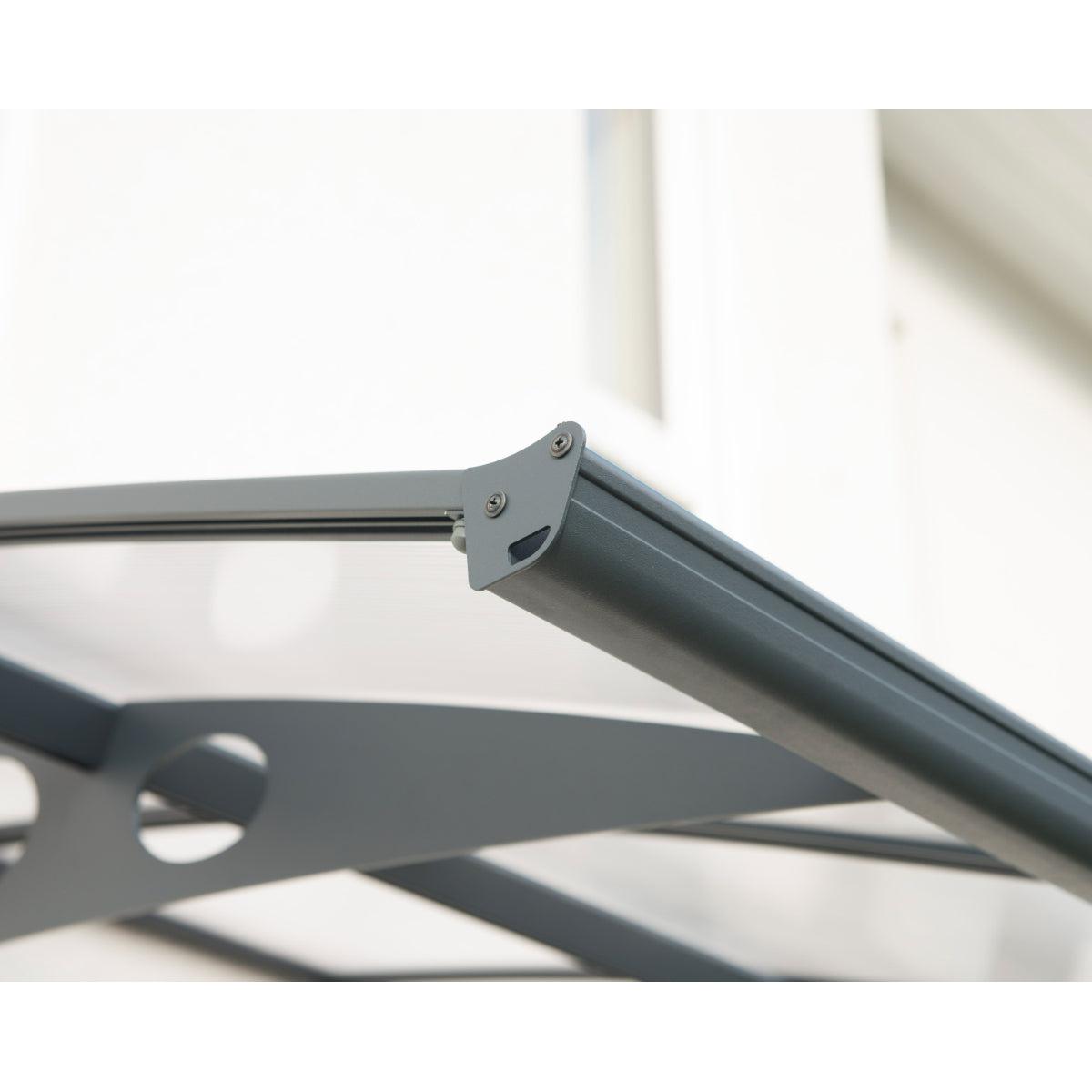 Herald Door Awning 7 x 5 ft. TwinWall Panel | Palram-Canopia-Delightful Yard