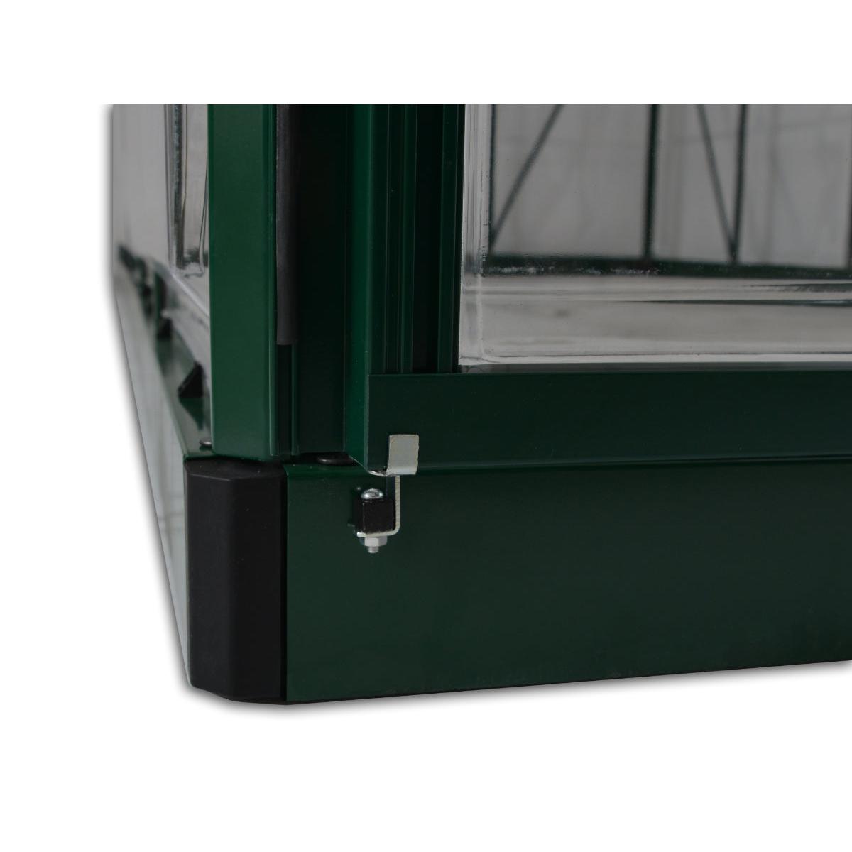 Hybrid Polycarbonate Greenhouse 6 x 8 ft. Green Frame | Palram-Canopia-Delightful Yard