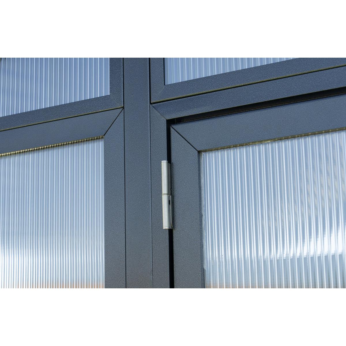 Rainier Aluminum Frame Storage Shed 8 x 11 ft | Sojag-Delightful Yard