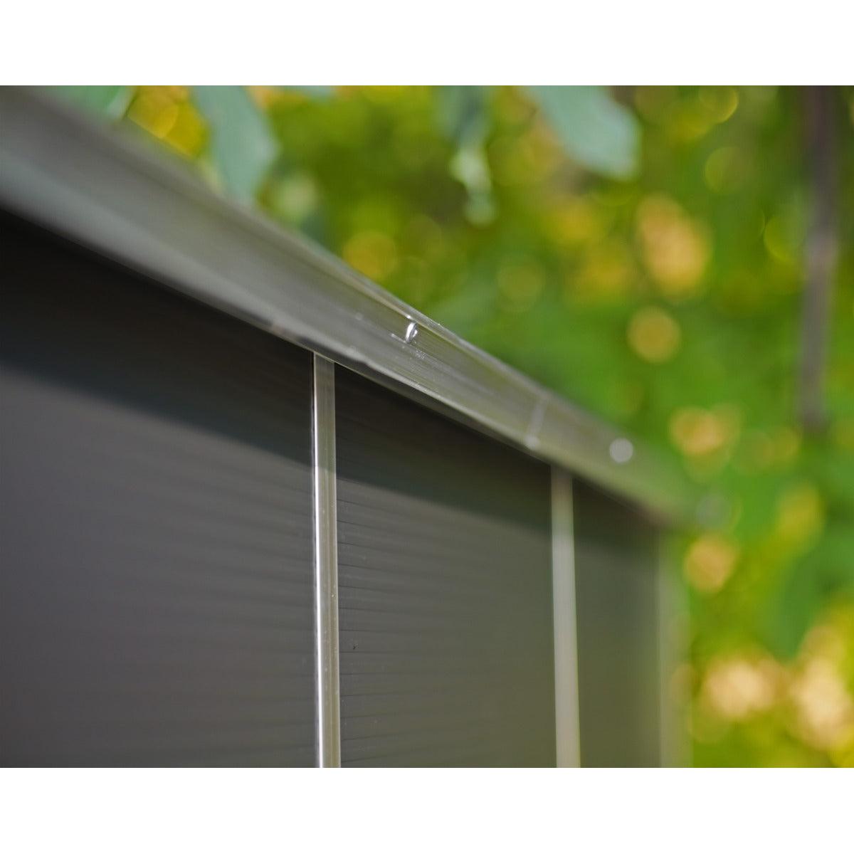 Rubicon Heavy Duty Skylight Shed 8 x 10 ft. | Palram-Canopia-Delightful Yard
