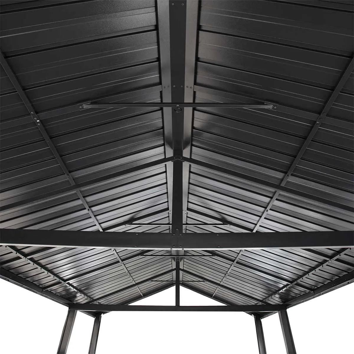 Samara Premium Steel Carport 12 ft x 20 ft | Sojag-Delightful Yard