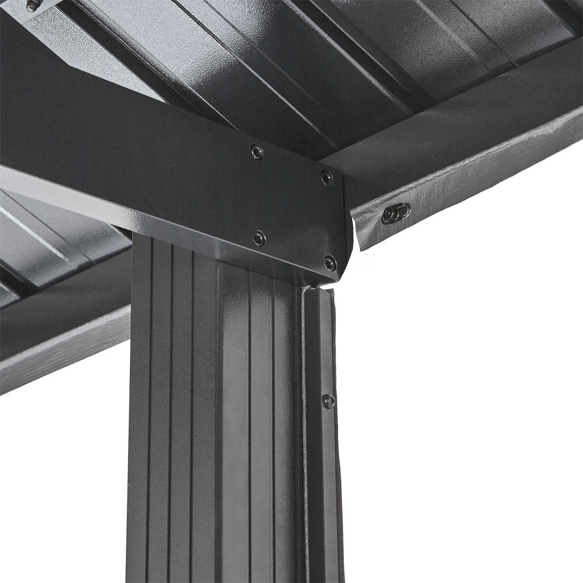 Samara Premium Steel Carport 12 ft x 20 ft | Sojag-Delightful Yard