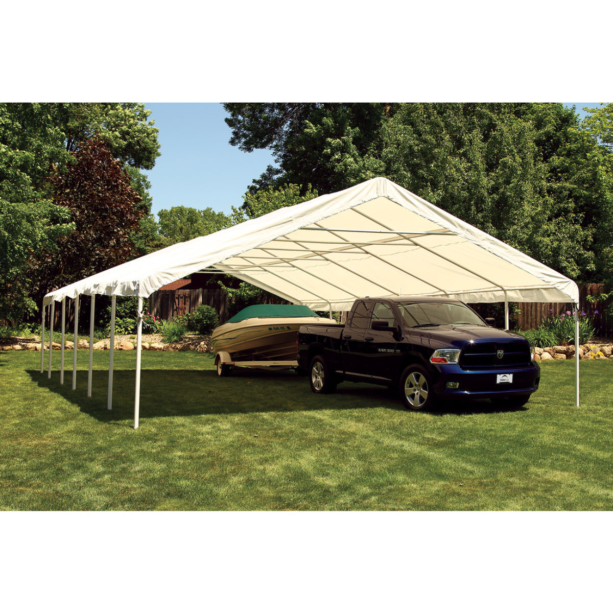 UltraMax Canopy 30 x 40 ft. White | Shelterlogic-Delightful Yard
