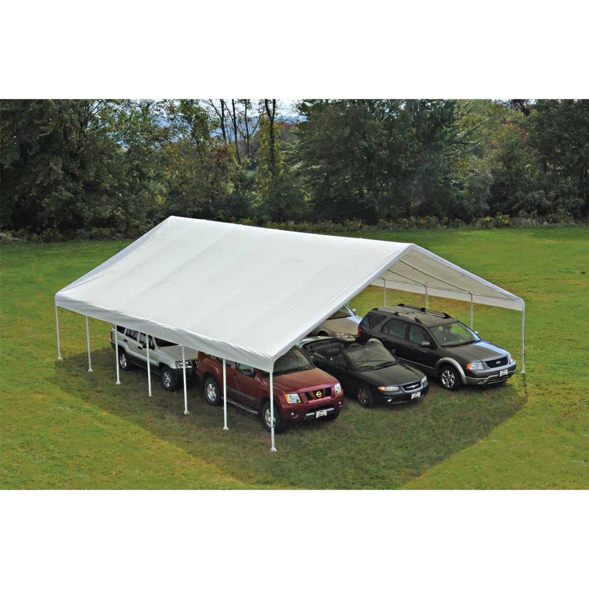 UltraMax Canopy 30 x 40 ft. White | Shelterlogic-Delightful Yard