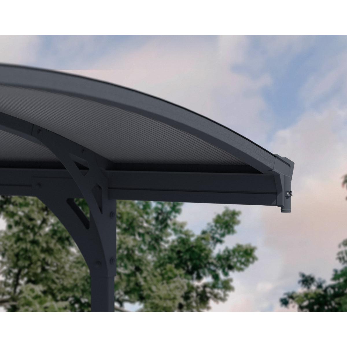 Vitoria Aluminum Carport 10 x 16 x 7 ft. | Palram-Canopia-Delightful Yard