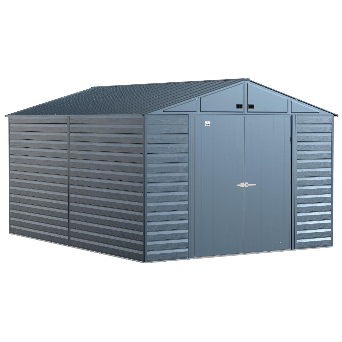 Arrow Select Steel Storage Shed 10 x 14 ft. - Delightful Yard