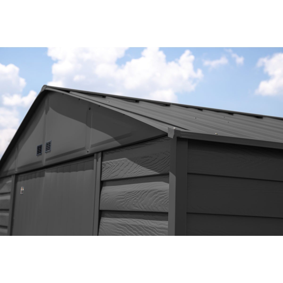 Arrow Select Steel Storage Shed 10 x 14 ft. - Delightful Yard