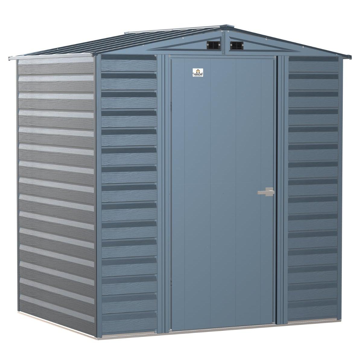 Arrow Select Steel Storage Shed 6 x 5 ft. - Delightful Yard