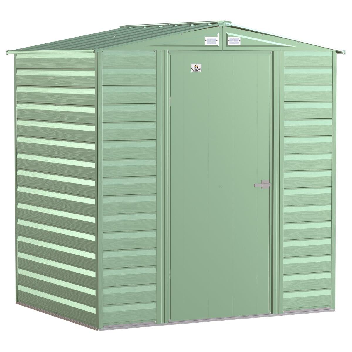 Arrow Select Steel Storage Shed 6 x 5 ft. - Delightful Yard