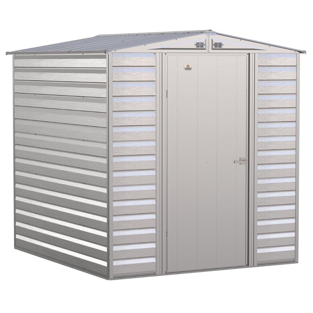 Arrow Select Steel Storage Shed 6 x 7 ft. - Delightful Yard