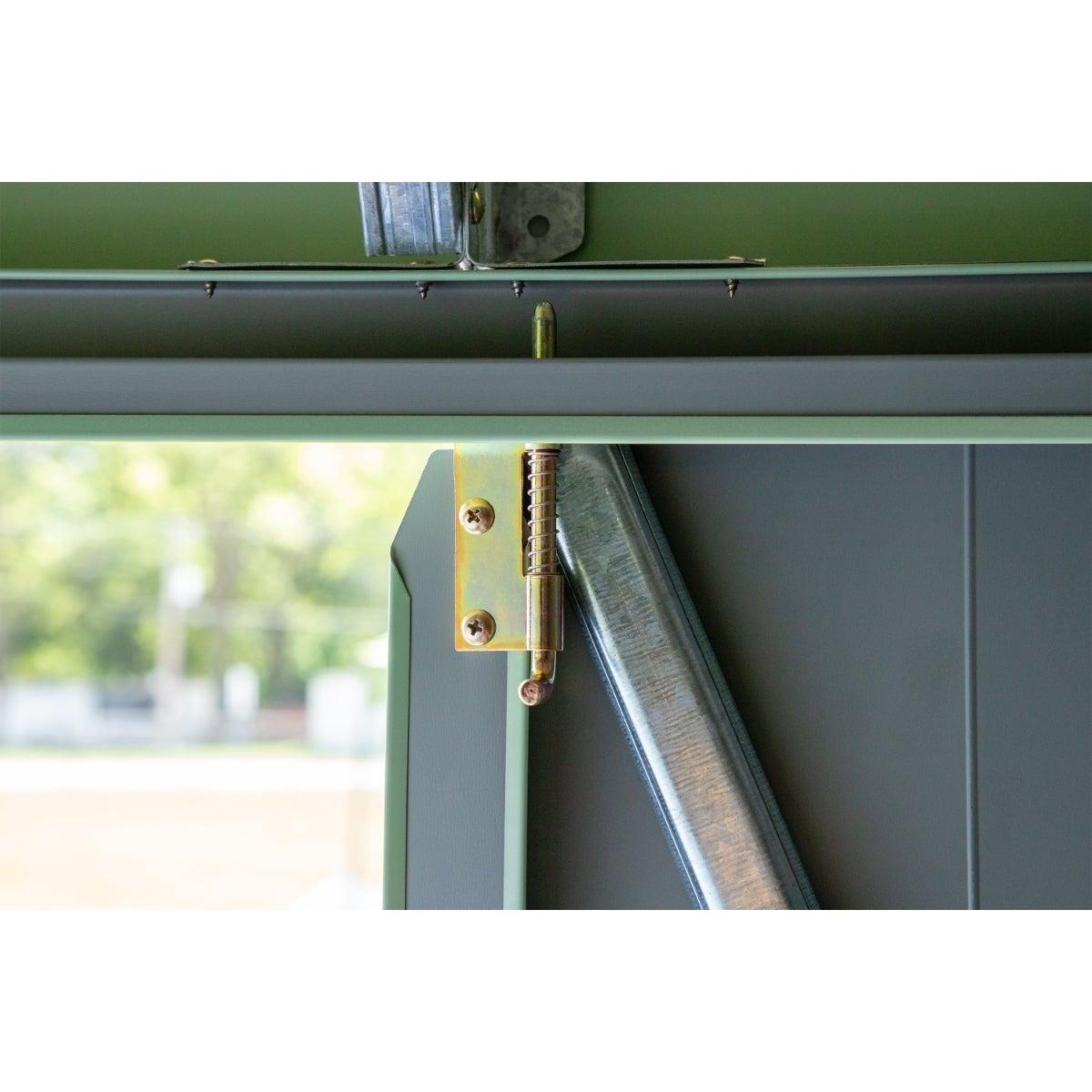 Arrow Select Steel Storage Shed 8 x 4 ft. | Pent Roof - Delightful Yard
