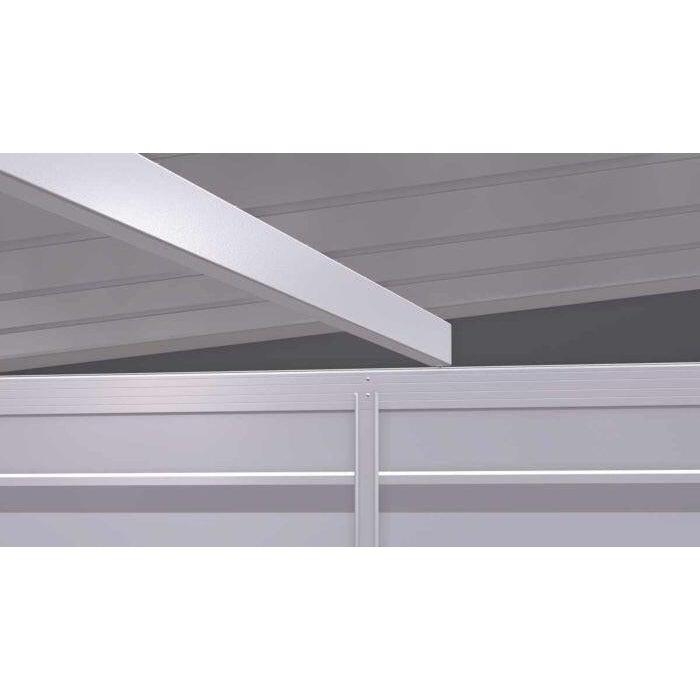 Arrow Select Steel Storage Shed 8 x 4 ft. | Pent Roof - Delightful Yard