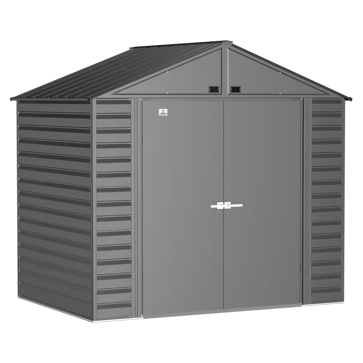 Arrow Select Steel Storage Shed 8 x 6 ft. - Delightful Yard