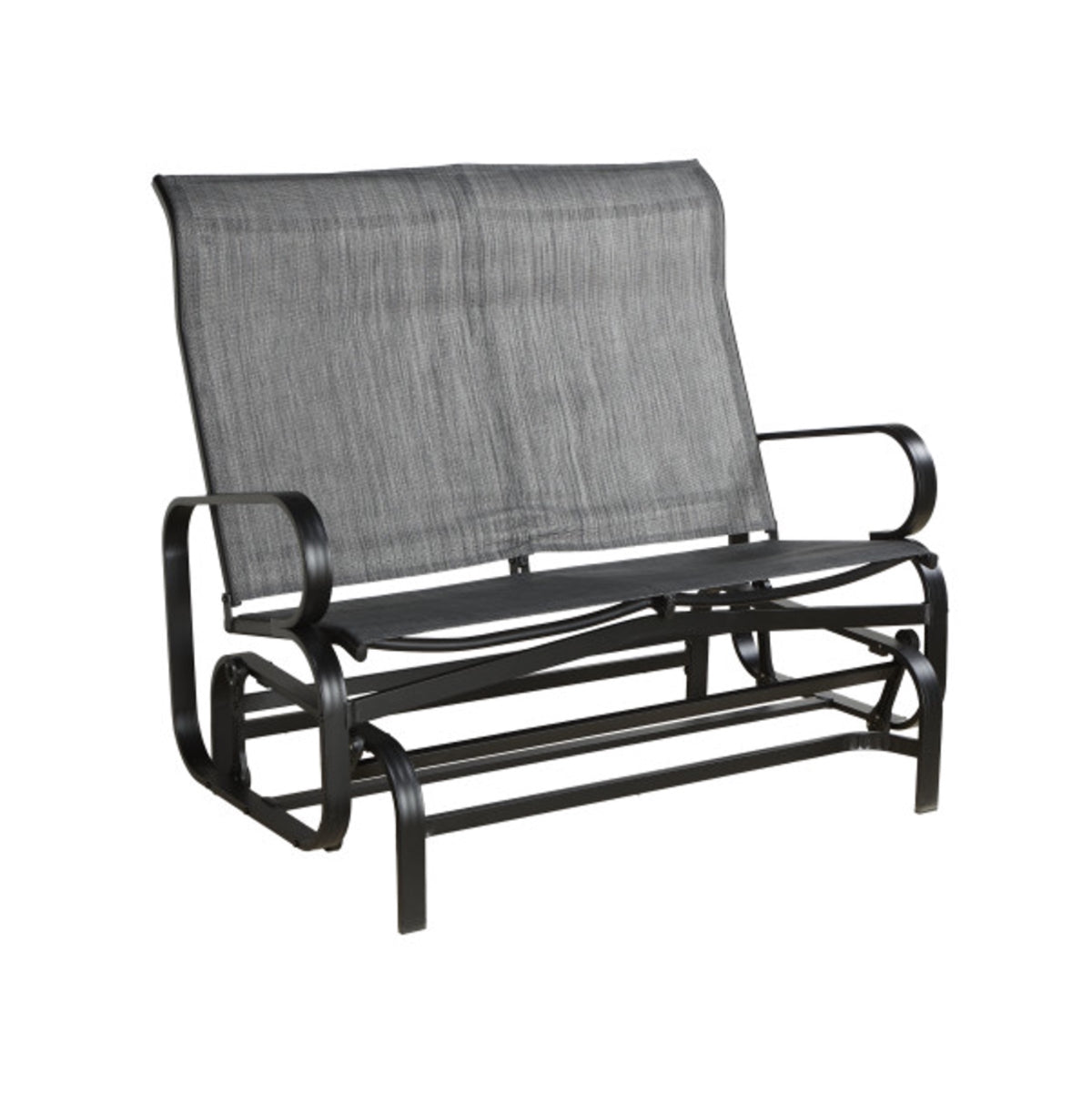 Bahia Aluminum Glider Bench 4 x 2 x 3 ft Sojag Delightful Yard