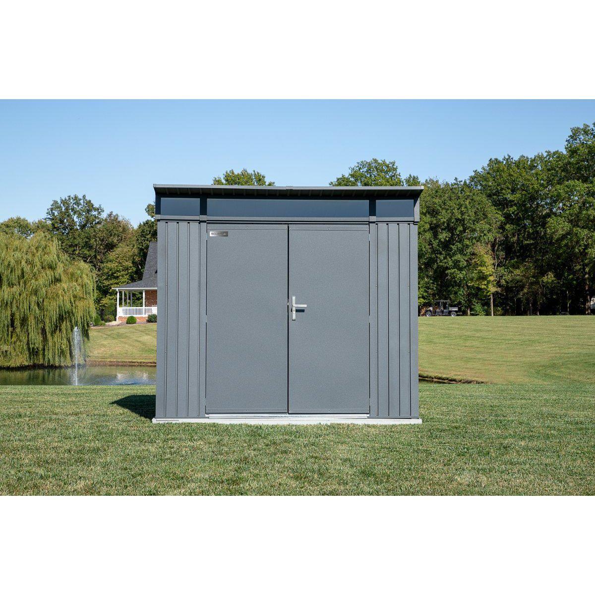 Sojag Denali Steel Storage Shed 8 x 5 ft. - Delightful Yard
