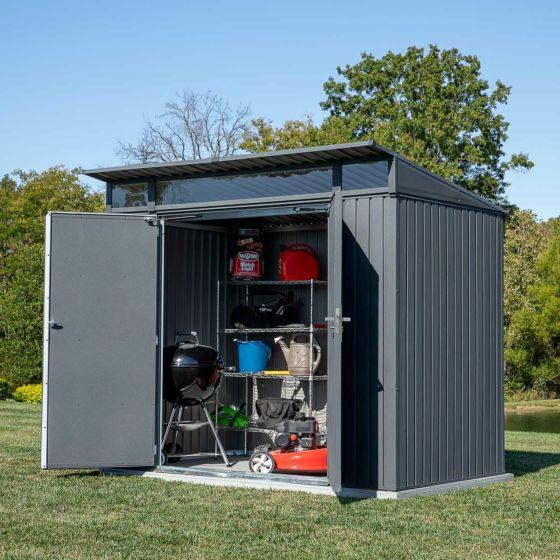 Sojag Denali Steel Storage Shed 8 x 5 ft. - Delightful Yard