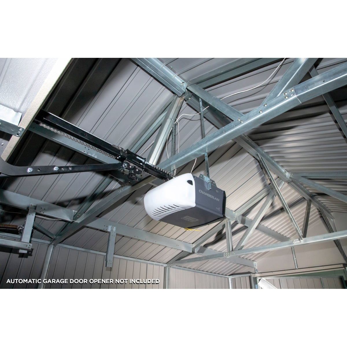 Everest Steel Garage Shed 12 x 20 ft | Sojag-Delightful Yard