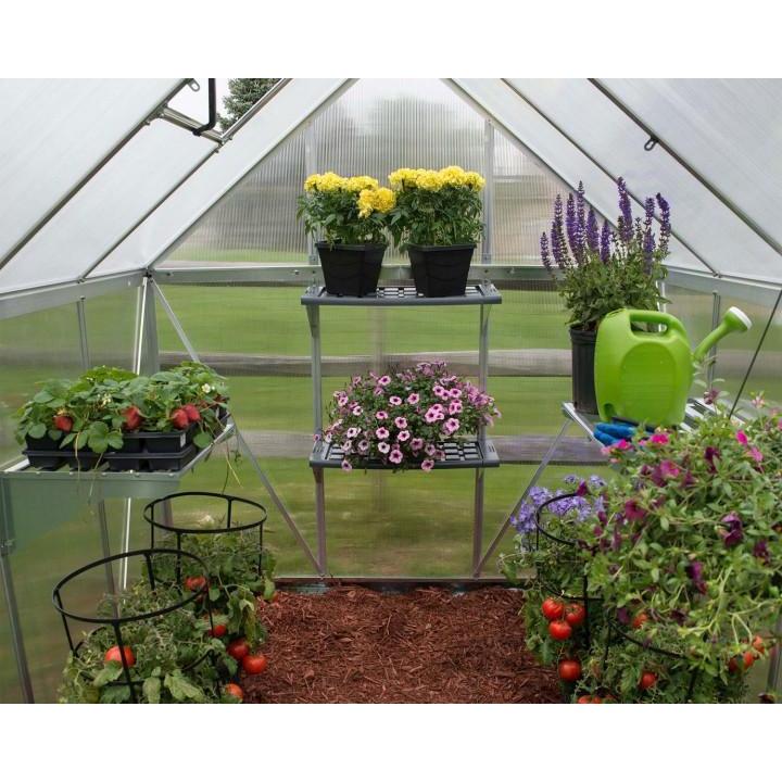 Greenhouse Twin Shelf Kit 4 ft. | Palram-Canopia - Delightful Yard