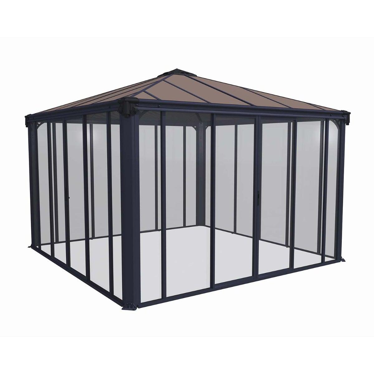 Ledro Enclosed Gazebo Solarium 12 x 12 ft. Palram Canopia