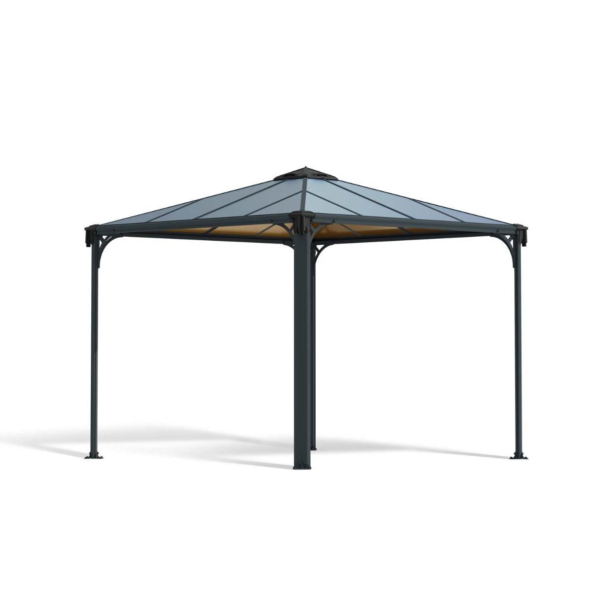 Palermo Aluminum Gazebo 10 x 10 ft. PalramCanopia Delightful Yard