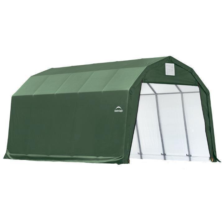 ShelterCoat 12 x 20 x 9 ft. Garage Barn Shelter - Delightful Yard