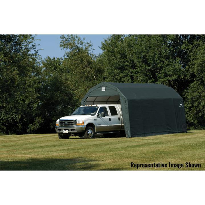 ShelterCoat 12 x 24 x 9 ft. Garage Barn Shelter - Delightful Yard