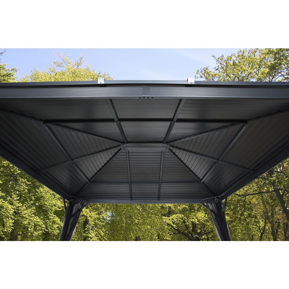 Ventura Aluminum Gazebo 8 x 8 ft | Sojag-Delightful Yard