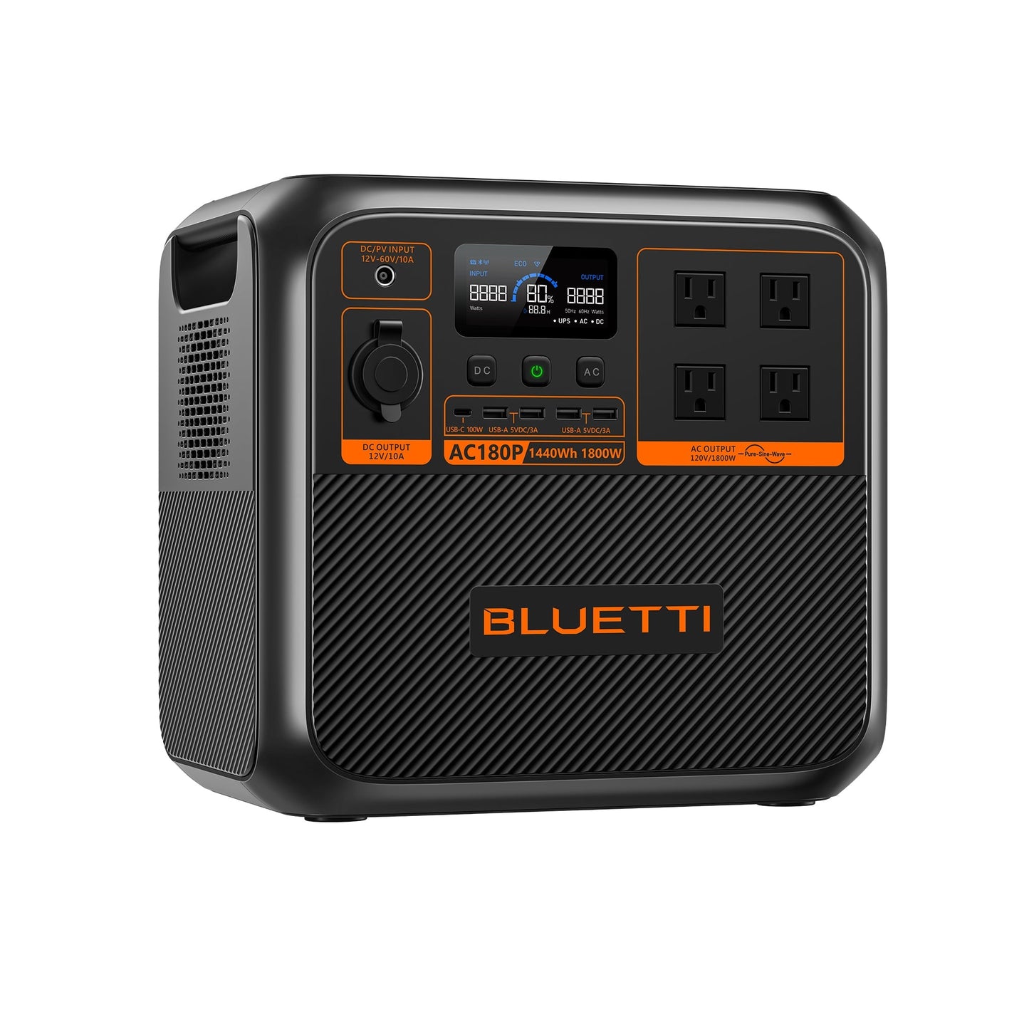 AC180P Portable Power Station 1440Wh | BLUETTI-Delightful Yard