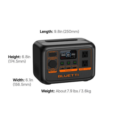 AC2P Portable Power Station 230Wh | BLUETTI-Delightful Yard