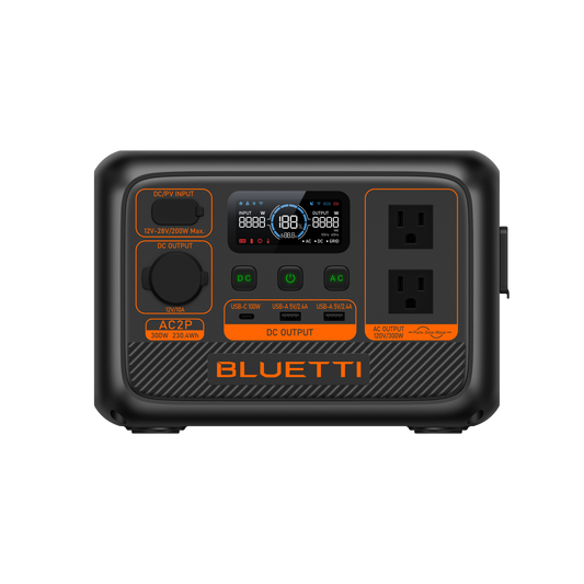 AC2P Portable Power Station 230Wh | BLUETTI-Delightful Yard