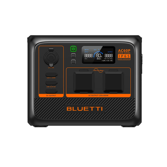 AC60P IP65 Portable Power Station 504Wh | BLUETTI-Delightful Yard