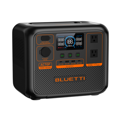 AC70P Portable Power Station 864Wh | BLUETTI-Delightful Yard
