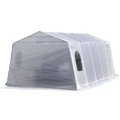 All Season Car Shelter 11 x 20 ft. | Gazebo PenGuin-Delightful Yard