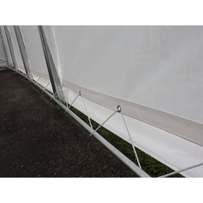 All Season Car Shelter 20 x 20 ft. | Gazebo PenGuin-Delightful Yard