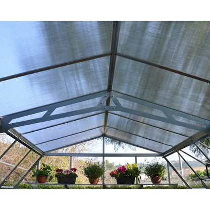 Americana Polycarbonate Greenhouse 12 x 12 ft. | Palram-Canopia-Delightful Yard