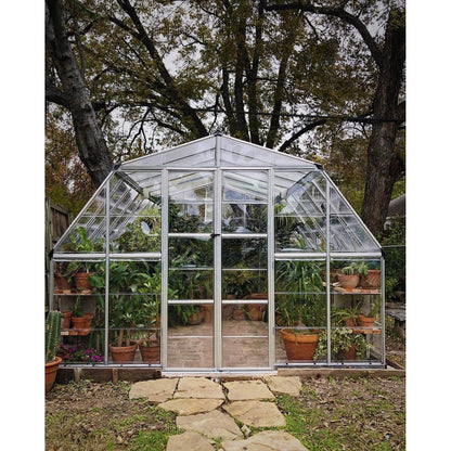 Americana Polycarbonate Greenhouse 12 x 12 ft. | Palram-Canopia-Delightful Yard