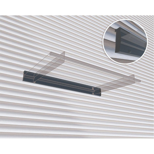 Aquila/Altair/Nancy 1500 Door Awning Vinyl Siding Mounting Kit | Palram-Canopia-Delightful Yard