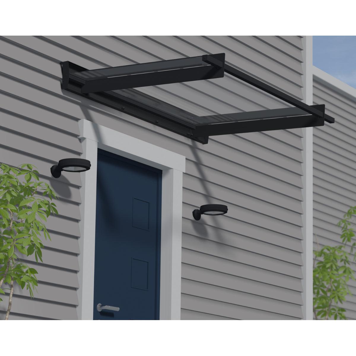 Aquila/Altair/Nancy 1500 Door Awning Vinyl Siding Mounting Kit | Palram-Canopia-Delightful Yard