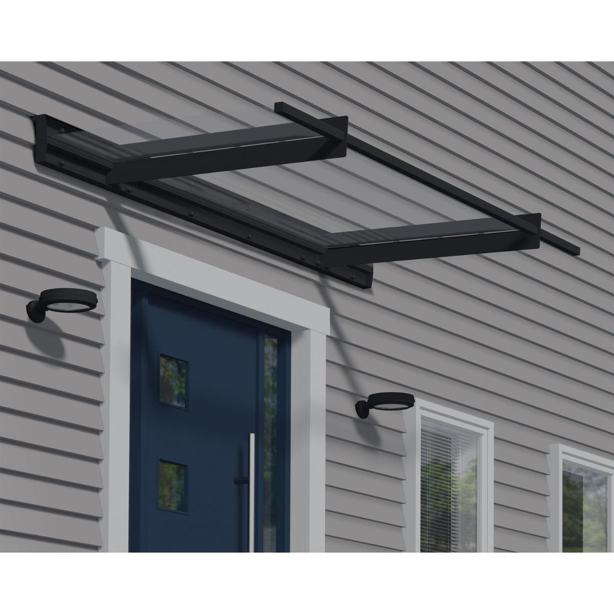 Aquila/Nancy 2050 Door Awning Vinyl Siding Mounting Kit | Palram-Canopia-Delightful Yard